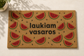 Rankų darbo durų kilimėlis Laukiam Vasaros