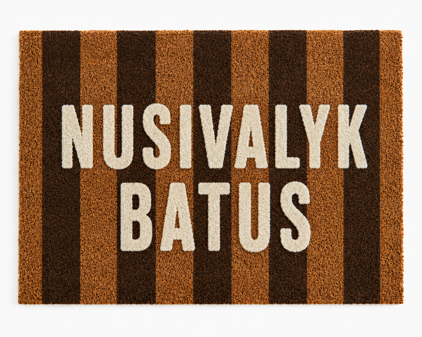 Rankų darbo durų kilimėlis Nusivalyk Batus