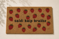 Rankų darbo durų kilimėlis Saldi kaip Braškė